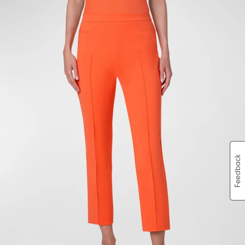 Akris Punto Slim Leg Ankle Pants
